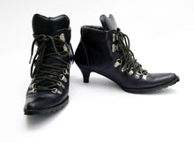 Junya Watanabe Comme des Garcons Black Heeled Hiking Boots, EU39