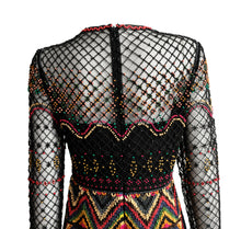 Valentino Beaded Lace Party Dress, UK8