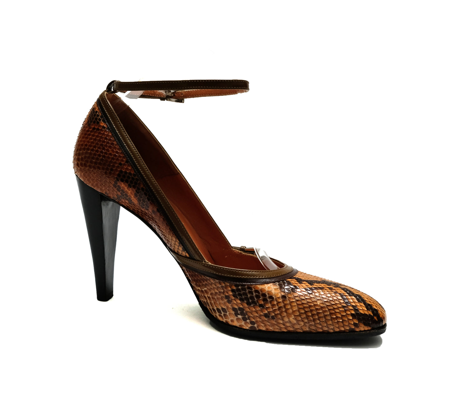 Prada Snakeskin High Heeled Pumps, UK6.5