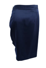 Vivienne Westwood Tailored Navy Tulip Skirt, UK10-12