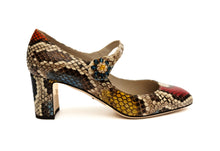 Dolce & Gabbana Python Mary Jane Shoes, EU38.5