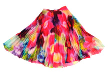 Alice & Olivia Multicoloured Sunray Pleated Midi Skirt, UK10-12