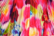 Alice & Olivia Multicoloured Sunray Pleated Midi Skirt, UK10-12