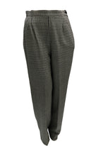 Valentino Houndstooth Wide Leg Trousers, UK12
