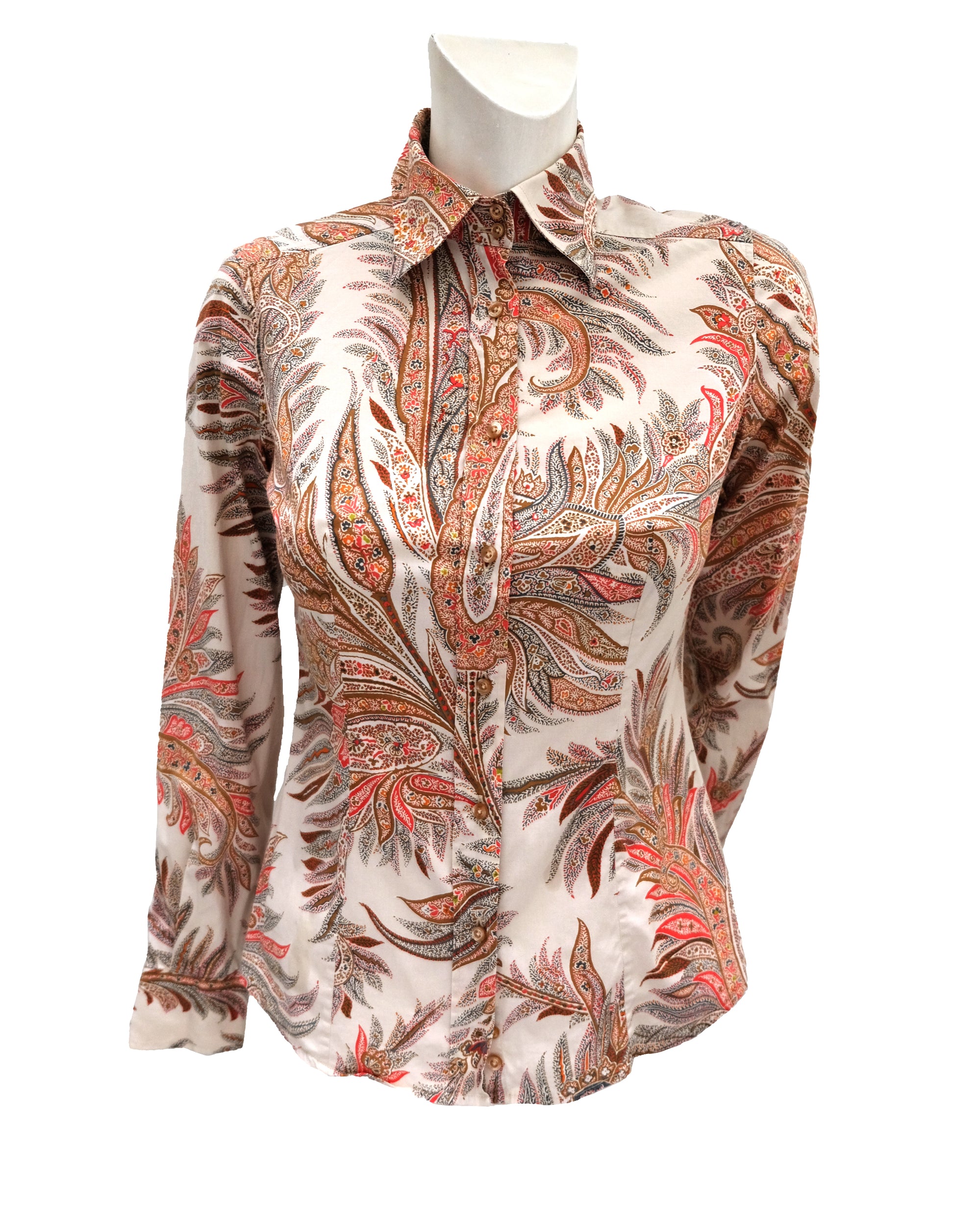 Etro Shirt with Paisley Print, UK8-10Etro Shirt with Paisley Print, UK8-10Etro Shirt with Paisley Print, UK8-10