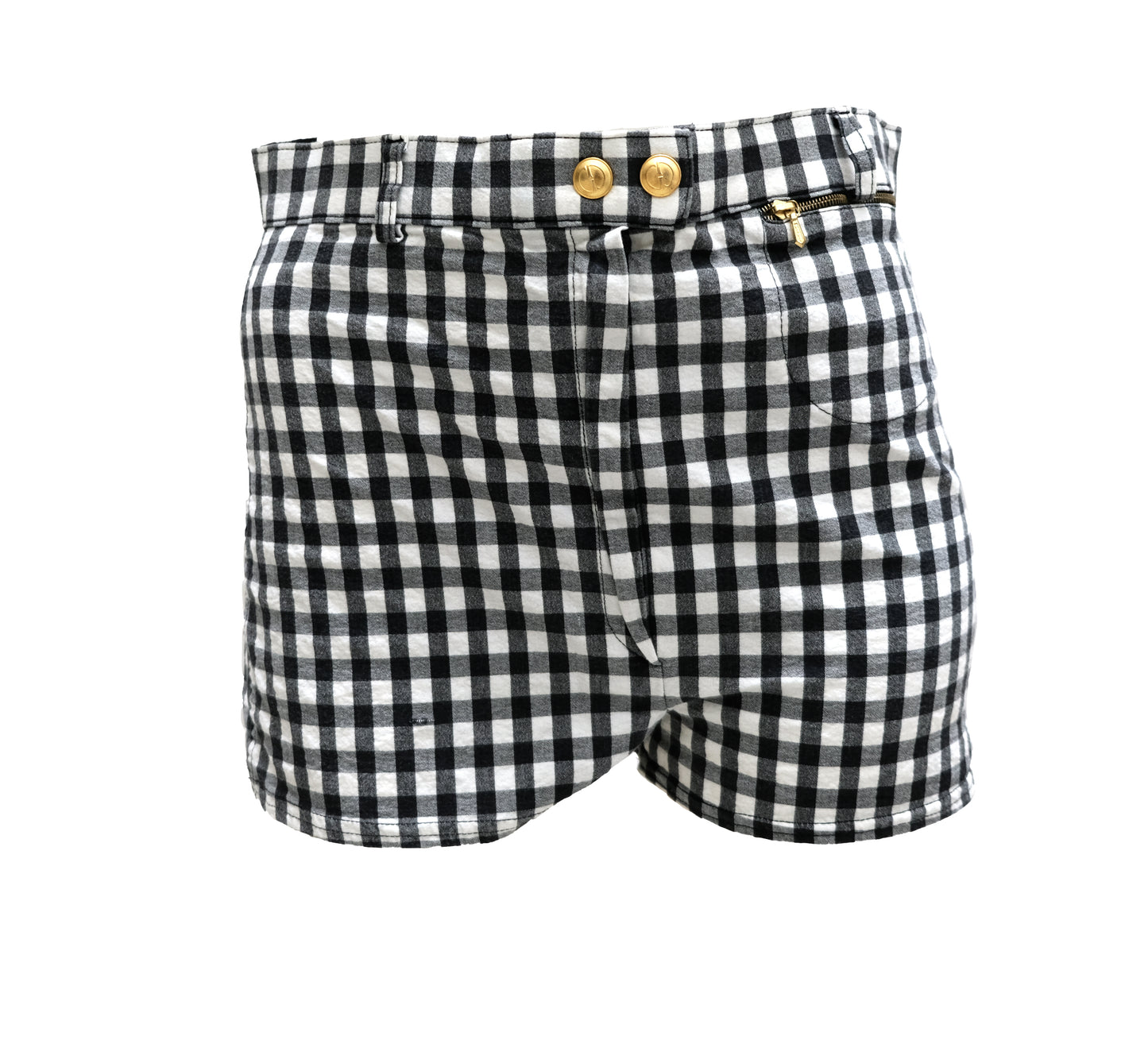 Gucci Vintage Gingham Hot Pants, UK10