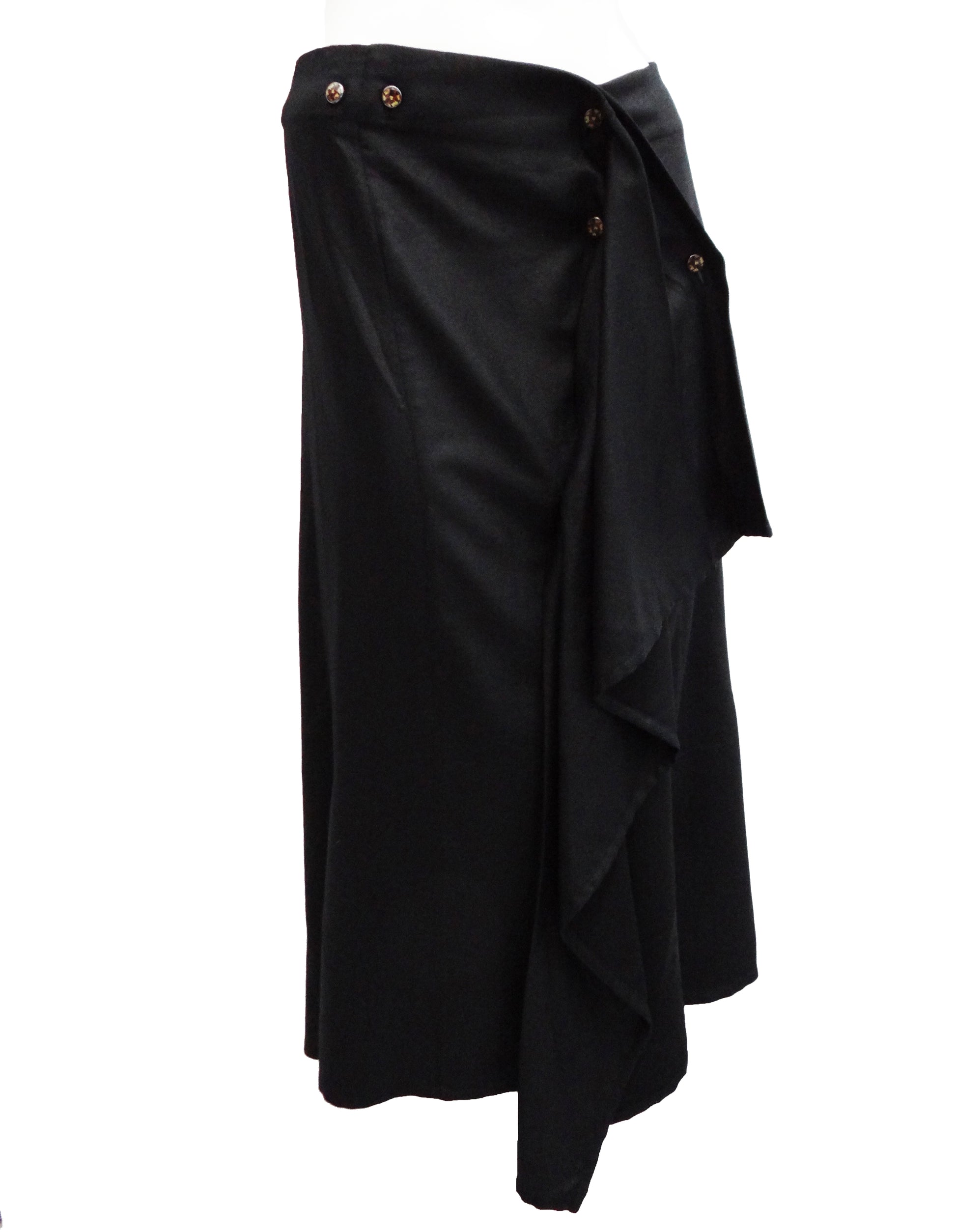 Issey Miyake A-line Skirt with Flying Panel, UK10